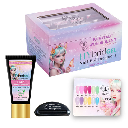 #6 FAIRYTALE WONDERLAND HyGEL® Box Set - (Includes: 12 color tubes, 1 mini squeezer & 1 color chart)