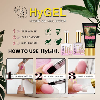#7 BUTTERFLY PRINCESS HyGEL® Box Set - (Includes: 12 x HyGEL (30ml Each), 1 x Gel Squeezer, 1 x Color Chart)