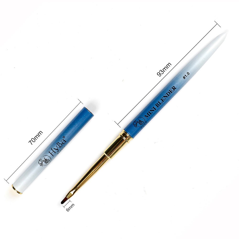 MINI BLENDER Nail Art Brush 1.0 Kolinsky Hair #7