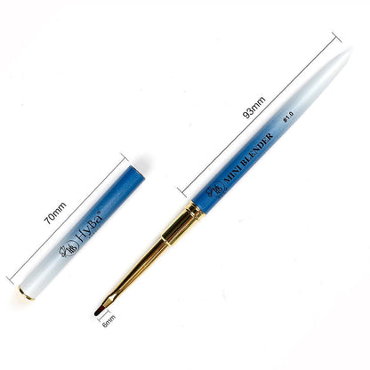 MINI BLENDER Nail Art Brush 1.0 Kolinsky Hair #7