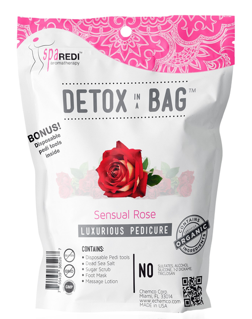 Spa Redi Luxurious Detox Pedi In A Bag 0.7oz.