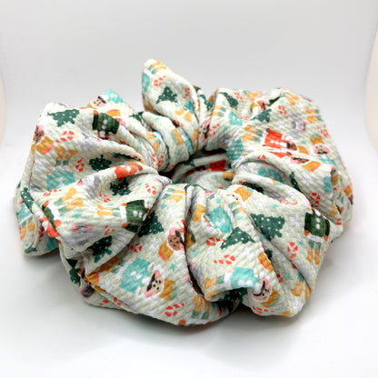 Nutcracker Christmas Bullet Scrunchie