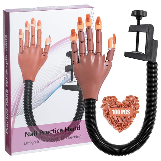NAIL PRACTICE HAND FLEXIBLE