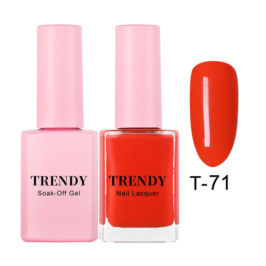 T-71 DYNAMITE | TRENDY DUO GEL & LACQUER