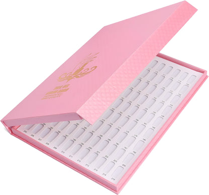 NAIL GEL COLOR CARD - 216 SHADE COLOR BOOK DISPLAY