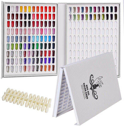 216 NAIL TIPS COLOR CHART DISPLAY BOOK
