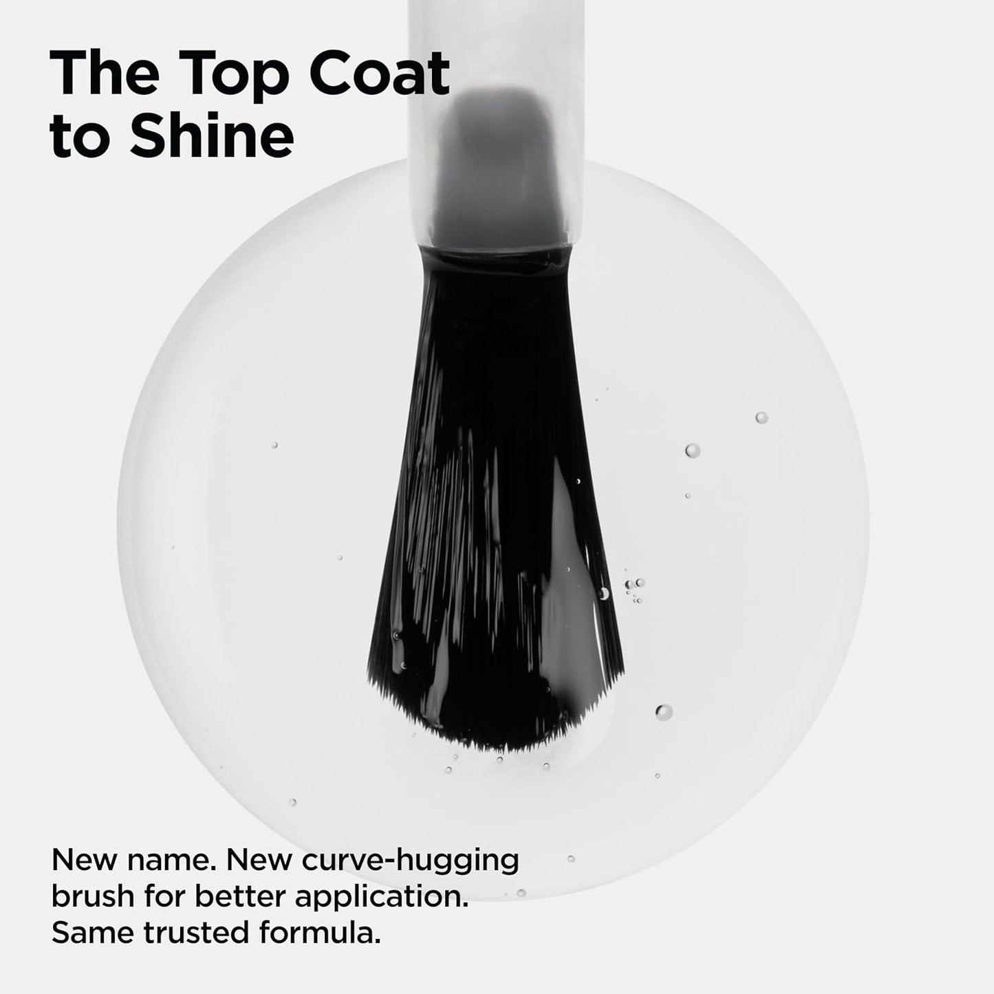 CND VINYLUX SHINE QUICK DRY TOP COAT 0.5OZ.