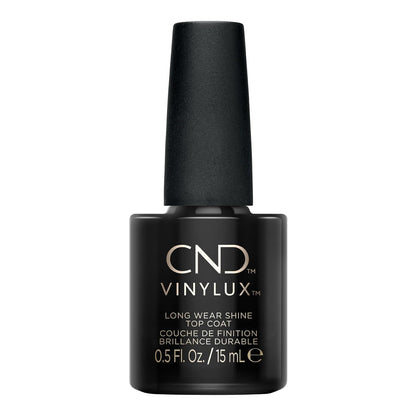 CND VINYLUX SHINE QUICK DRY TOP COAT 0.5OZ.