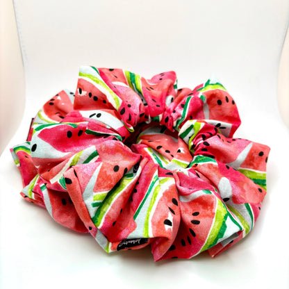 Watermelon Summer Scrunchie