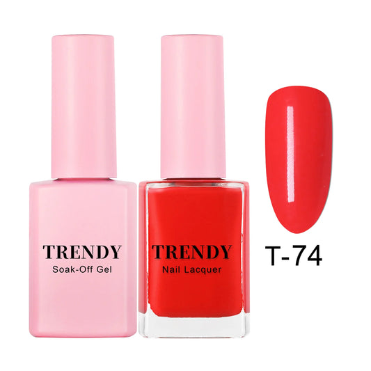 T-74 A-GAME | TRENDY DUO GEL & LACQUER