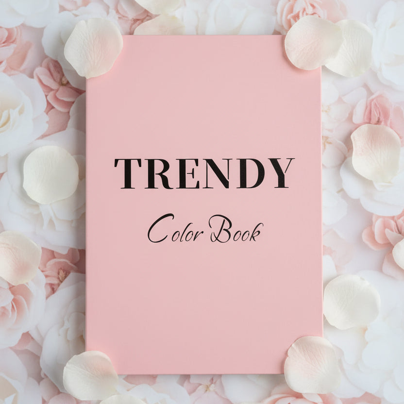 TRENDY COLOR BOOK DISPLAY