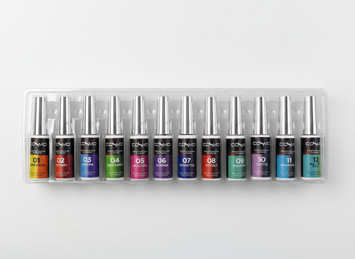 COSMO TEMPERATUTE CHANGE GEL ART DESIGN (12-COLOR/SET)