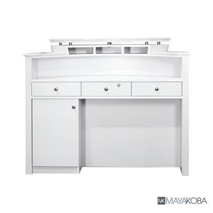 NAPA RECEPTION TABLE WITH MOSAIC TILE