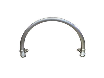 HALF MOON LAMP SILVER WITH RHINESTONE