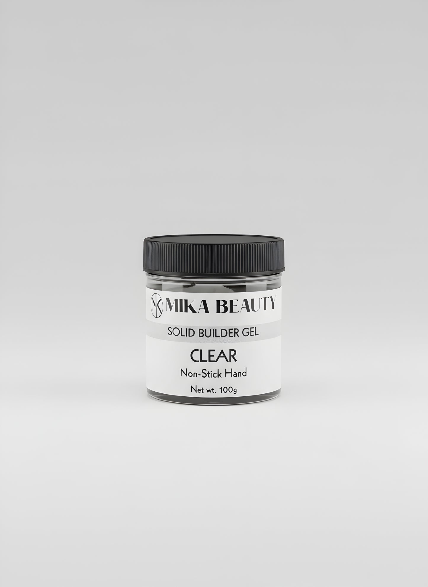 MK SOLID BUILDER GEL NON-STICKY 100G - CLEAR