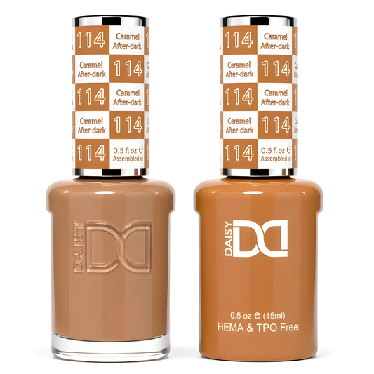DND114 DUO HEMA & TPO FREE - Caramel Afterdark