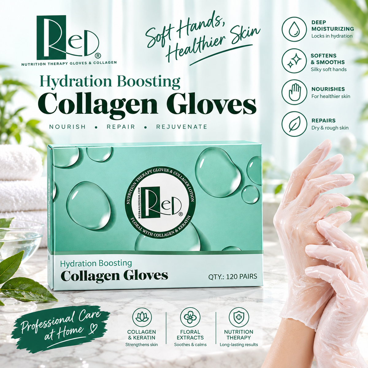 COLLAGEN GLOVES HYDRATION BOOSTING
