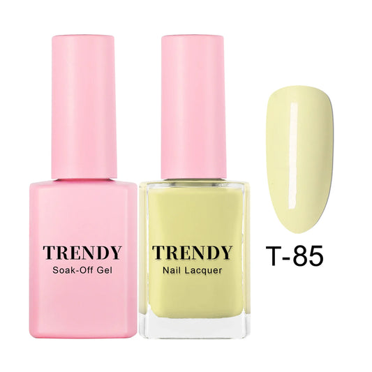T-85 WHITEHAIR LADY | TRENDY DUO GEL & LACQUER