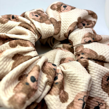 Teddy Bear Bullet Scrunchie