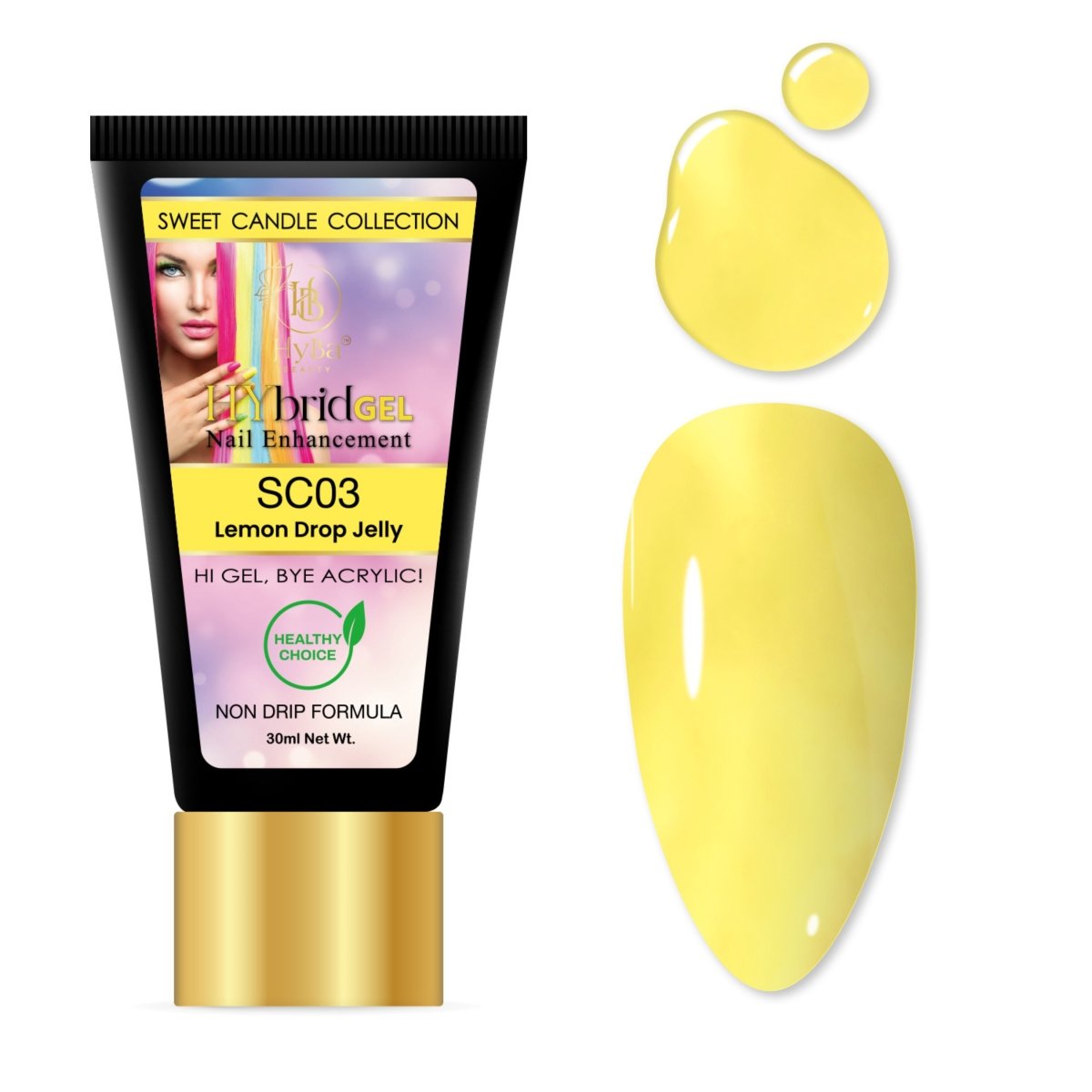 #9 SWEET CANDIE HyGEL® Box Set - (Includes: 12 x HyGEL (30ml Each), 1 x Gel Squeezer, 1 x Color Chart)