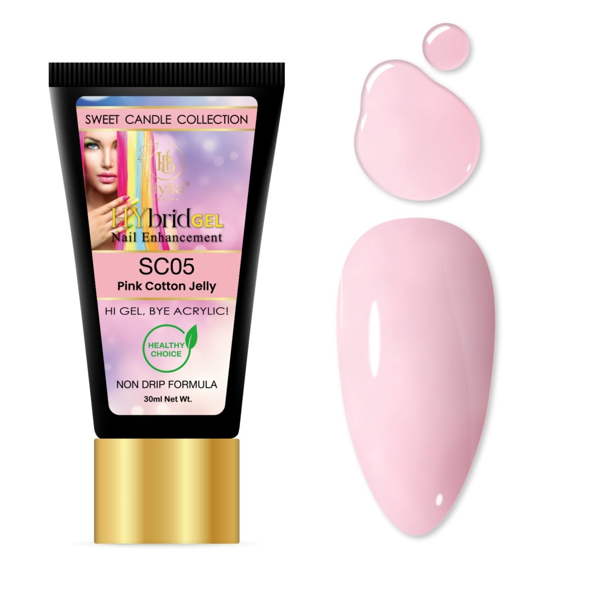 #9 SWEET CANDIE HyGEL® Box Set - (Includes: 12 x HyGEL (30ml Each), 1 x Gel Squeezer, 1 x Color Chart)