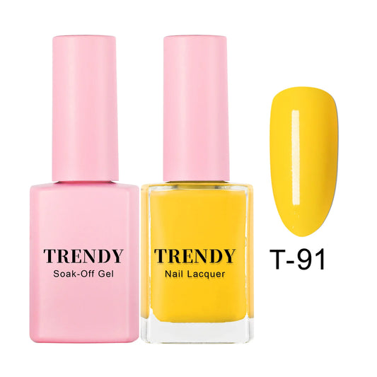 T-91 HOT SUMMER | TRENDY DUO GEL & LACQUER