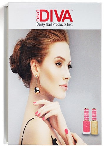 Exhibición de libros para colorear Diva