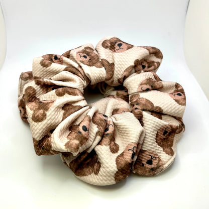 Teddy Bear Bullet Scrunchie