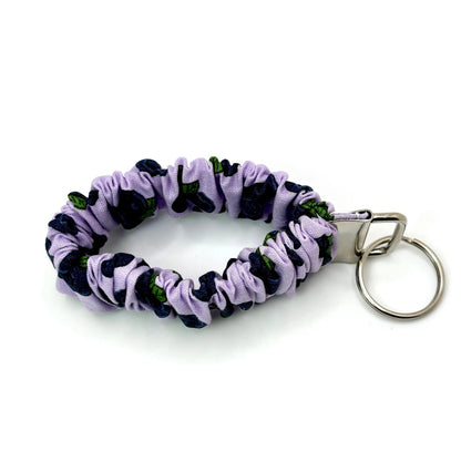 Blueberry Summer Scrunchie Wristlet