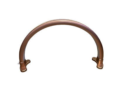 HALF MOON LAMP ROSE GOLD WITH RHINESTONE