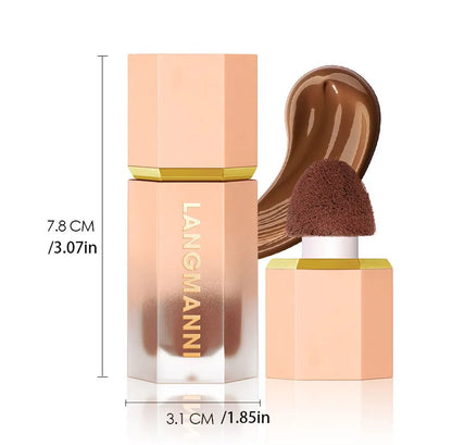 Three Color Liquid Contour Liquid Cosmetic Concealer to Enhance the Three-Dimensional Sense of Facial Contour and Keep Fit