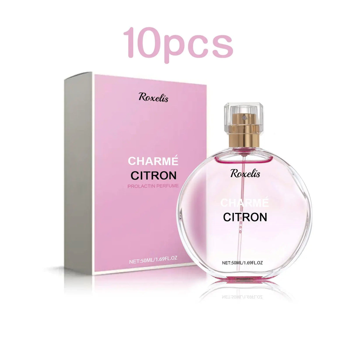 Roxelis 50ml Floral Scent Pheromone Perfume Spray Long Lasting Show Charm Attract Fresh Scent Elegant Lady Dating Perfume Gifts