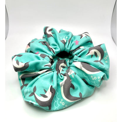 Dolphin Summer Scrunchie