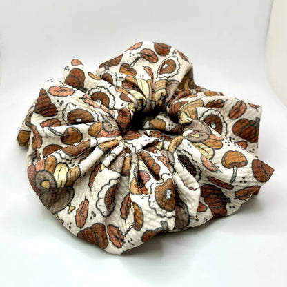 Turkey and Pie Thanksgiving Bullet Scrunchie
