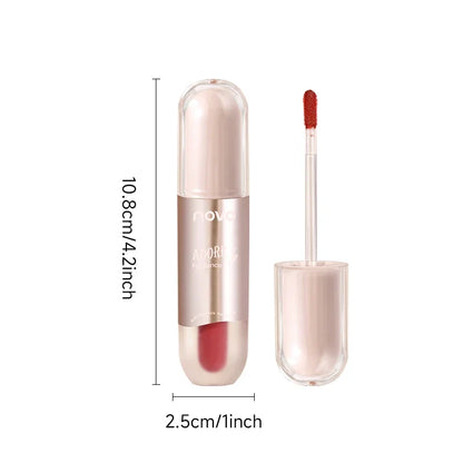 Glossy Lip Gloss, Long-Lasting Mirror Hydrating Liquid Lipstick, Waterproof, Non Stick, High Gloss,Lightweightand Silky Texture