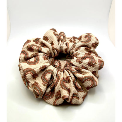 Rainbow Summer Scrunchie