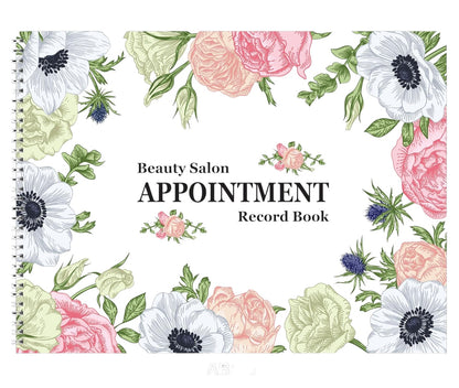 SALON APPOINTMENT BOOK 8-COLUMN