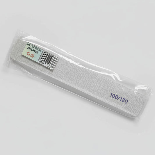 MK JUMBO NAIL FILE 100/180 (2PCS/PACK)