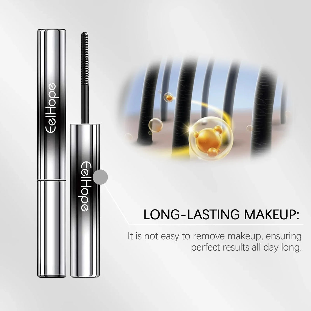 Eelhope 4D Eyelash Mascara - Waterproof Black 4g