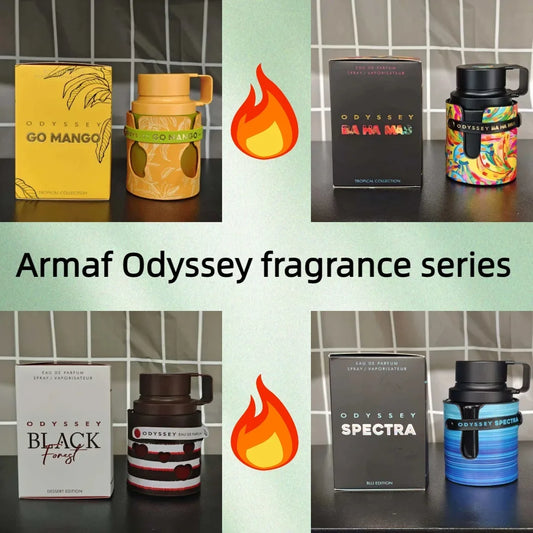 Armaf Odyssey fragrance series a long-lasting luxurious scent suitable for everyday wear.