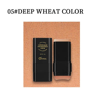 O'cheal Two In One Concealer Foundation Stick Facial Matte Waterproof Bronzer Contouring Face Coverage Moisturizing Makeup Cream