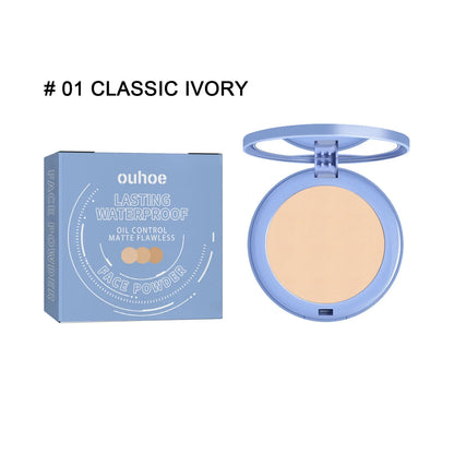 OUHUE Face Loose Powder Oil Control Invisible Pores Lasting Waterproof Natural Setting Powder Foundations Makeup Full Coverage