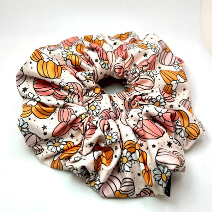 Mickey Pumpkins Fall Scrunchie