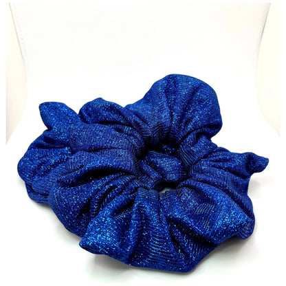 Royal Blue Sparkle Scrunchie