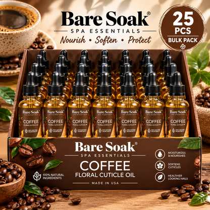 BARE SOAK CUTICLE OIL 2OZ. - COFFEE