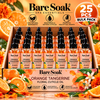 BARE SOAK CUTICLE OIL 2OZ. - ORANGE TANGERINE