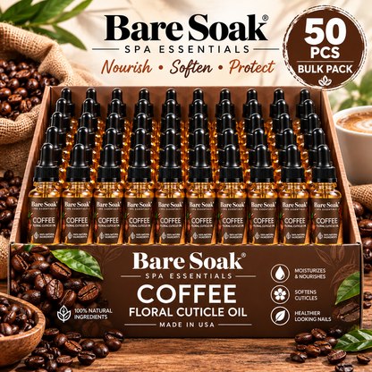 BARE SOAK CUTICLE OIL 2OZ. - COFFEE