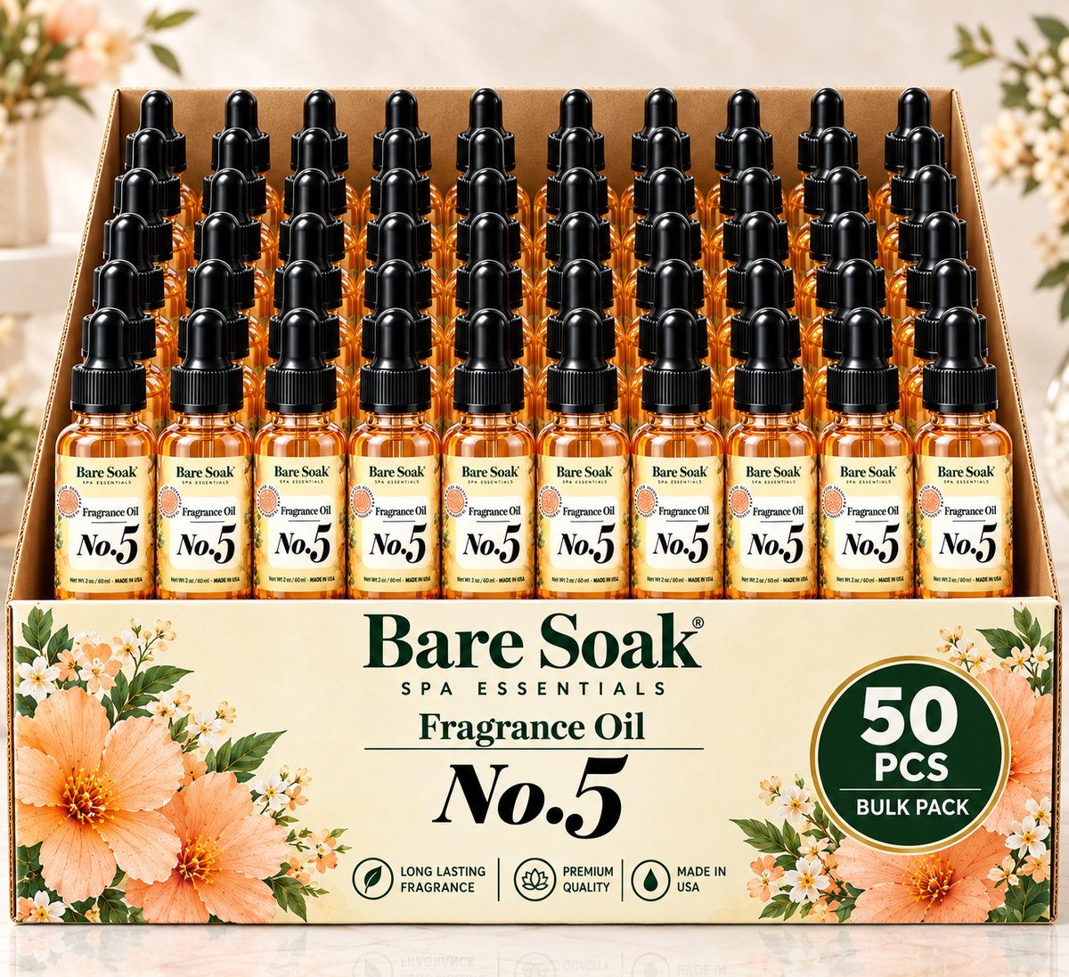 BARE SOAK CUTICLE OIL 2OZ. - NO.5