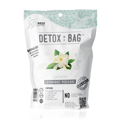 Spa Redi Luxurious Detox Pedi In A Bag 0.7oz.