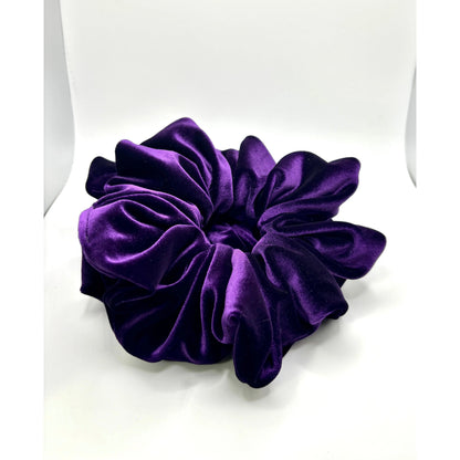 Purple Velvet Scrunchie